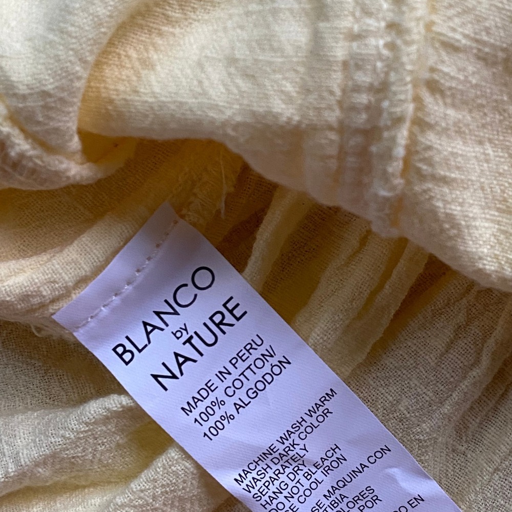 NWT 100 Cotton Coquette Soft Girl Yellow Skort Set Corset Peplum Ruffle Boutique - Picture 14 of 14